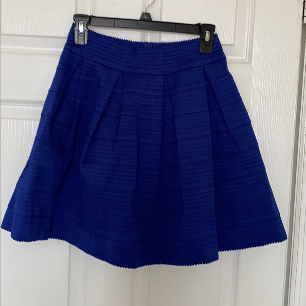 Express blue skirt